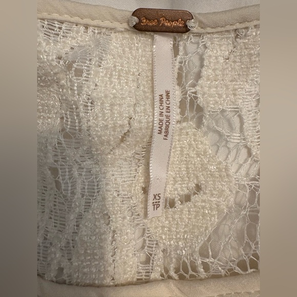 Free People Cream Lace Dress - Picture 3 of 3